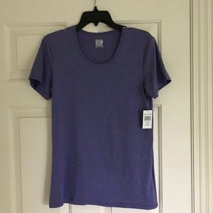 32 Degrees Cool Weatherproof Purple Tee Size Large